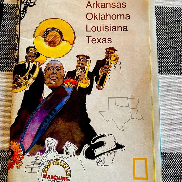 Other - PRICE FIRM Vintage Map - South Central States: AR, OK, LA, TX